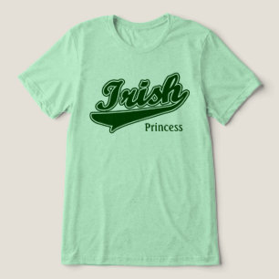 T-shirt irlandês feito sob encomenda personalizad