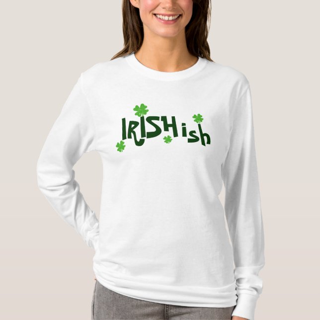 T-shirt Irlandês-ish de Irishish (Frente)