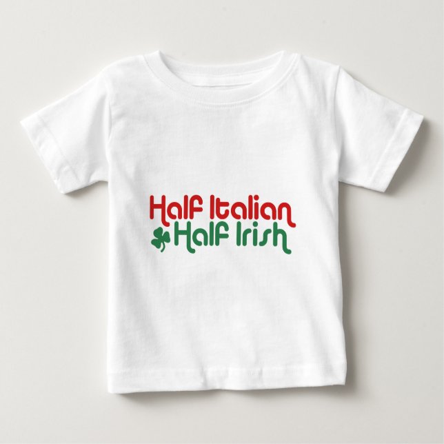 T-shirt Irlandês italiano (Frente)