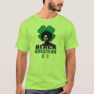 T-shirt Irlandês preto