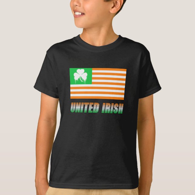 T-shirt Irlandeses Unidos (Frente)