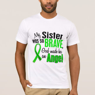 T-shirt Irmã do linfoma Non-Hodgkin do anjo 1