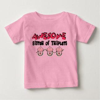 T-shirt Irmã INCRÍVEL dos TRIPLETS