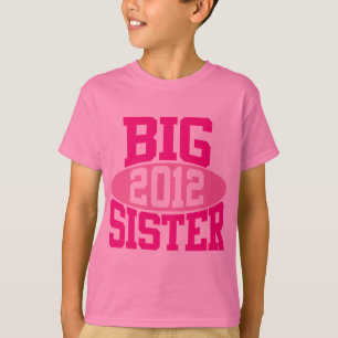 T-shirt IRMÃ MAIS VELHA 2012 (rosa)