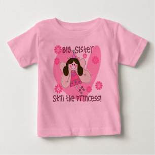 T-shirt Irmã mais velha ainda a princesa Romper