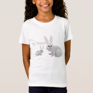 T-shirt Irmã mais velha/coelhos