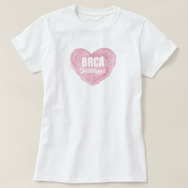 T-Shirt Irmandade BRCA (Frente do Design)
