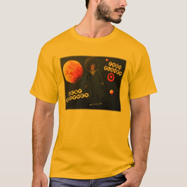 T-shirt Irmão do débito do planeta O (Frente)