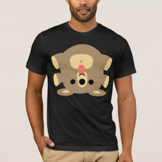 T-shirt irreverente do urso dos desenhos animados