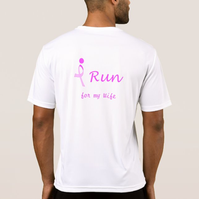 T-shirt Irún para a consciência do cancro da mama (Verso)