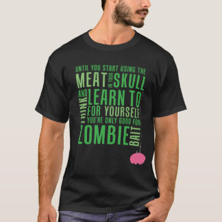 T-shirt Isca do zombi (carne escura)