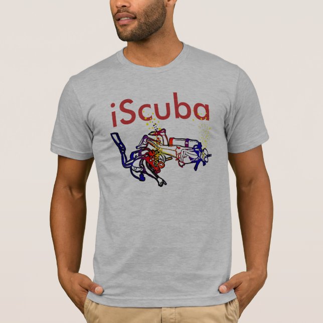 T-shirt iScuba - Drivers Scuba (Frente)