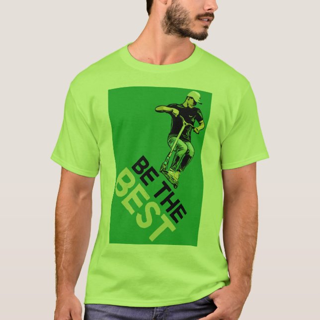 T-Shirt Isento De Patinete De Caça-Caça (Frente)