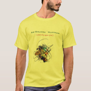 T-shirt islâmico - Como-Salamu o ` Alaykum