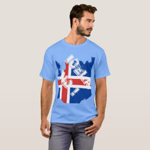 T-shirt islândia