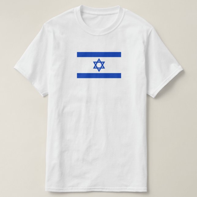 t-shirt israel flag (Frente do Design)