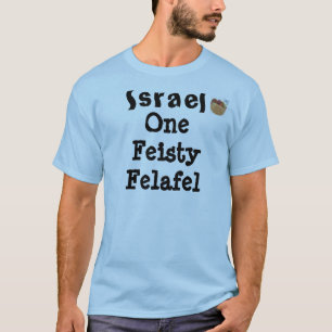 T-shirt Israel o falafel resoluto