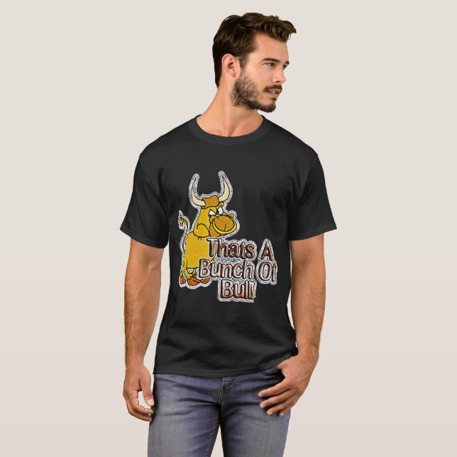 T-shirt Isso É Um Monte De Touro (Frente Completa)