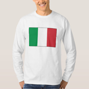 T-shirt Italia - bandeira nacional italiana