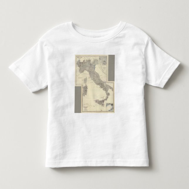 T-shirt Italia composta 3 (Frente)