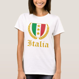 T-shirt Italia Crest