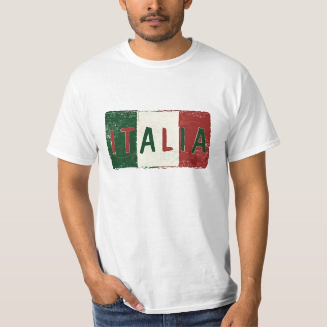 T-shirt Italia, design de Jen (Frente)