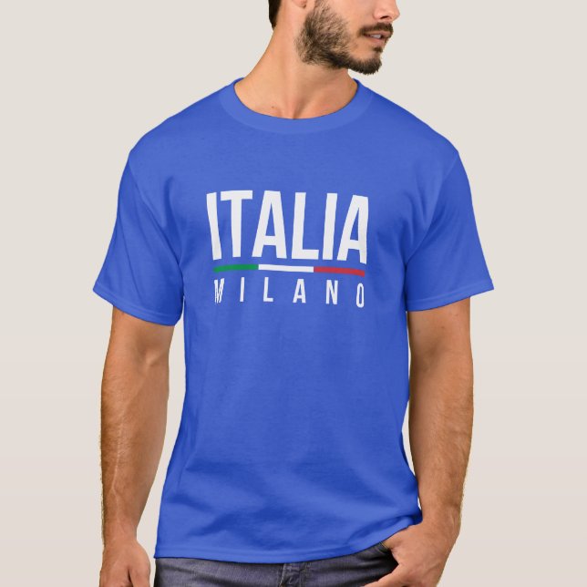 T-shirt Itália Milão (Frente)