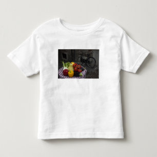 T-shirt Itália, Província de Brescia, Gargnano. Mesa com 2