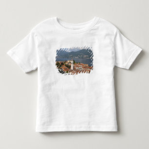 T-shirt Itália, Província de Como, Menaggio. Vista da cida