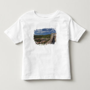 T-shirt Itália, Sardenha, Bosa. Vista da cidade a partir d
