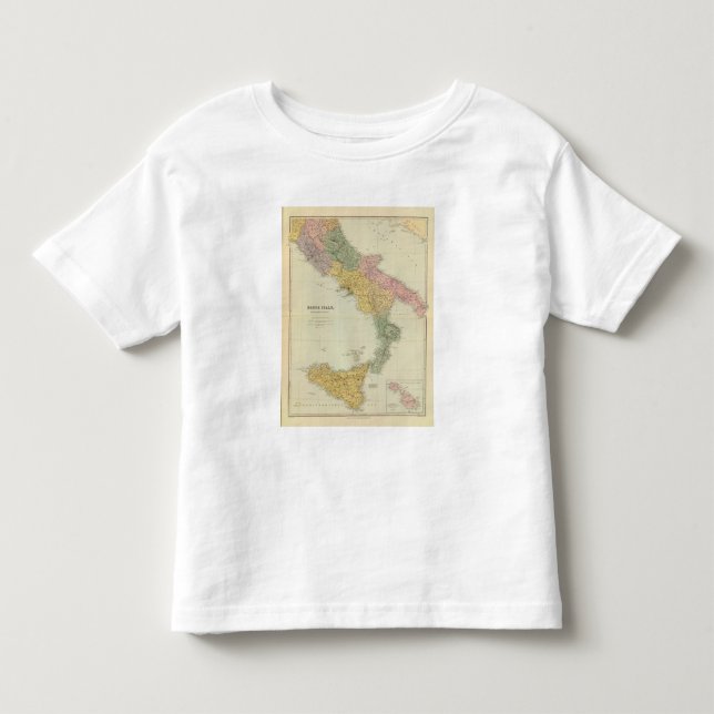 T-shirt Italia sul 2 (Frente)