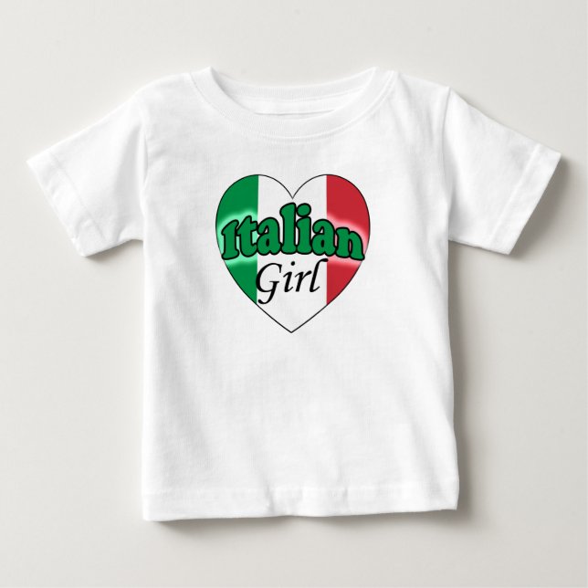 T-shirt Italian Girl (Frente)