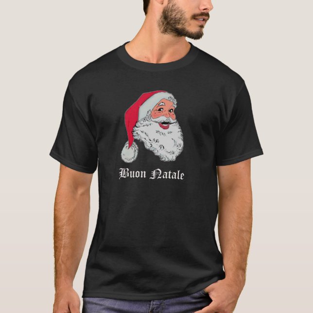 T-shirt Italiano Papai Noel (Frente)