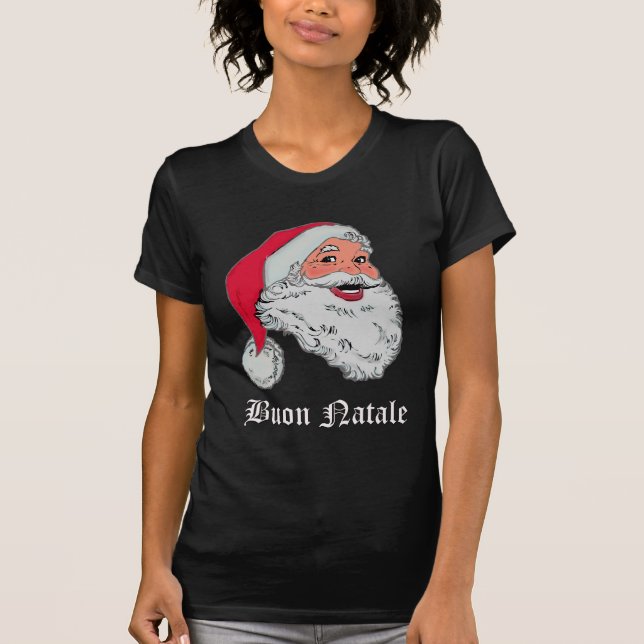 T-shirt Italiano Papai Noel (Frente)