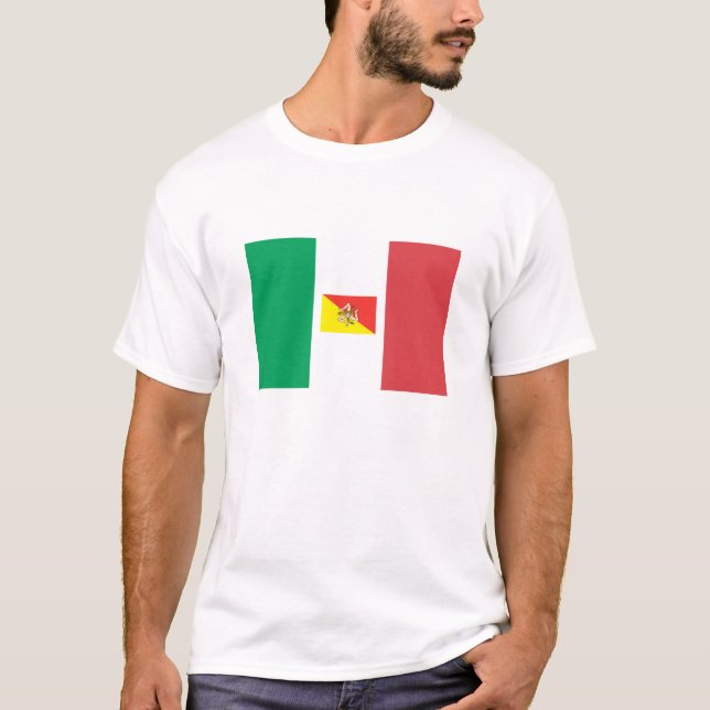T-shirt italiano/siciliano 2 (Frente)