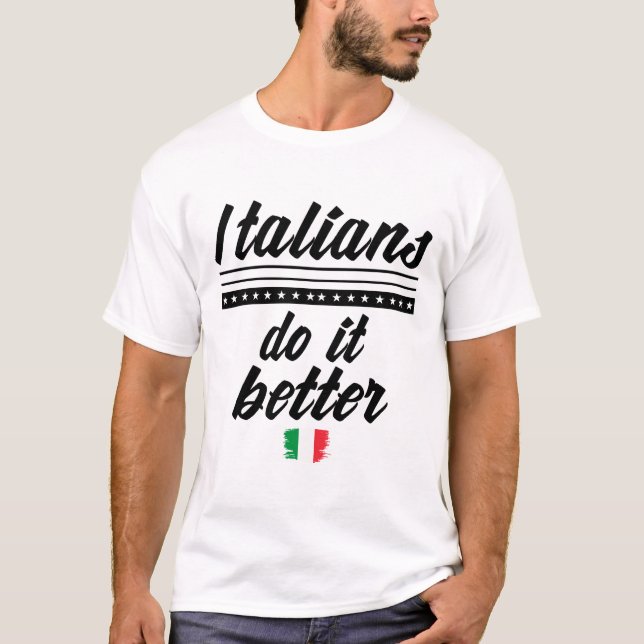 T-shirt Italianos (Frente)