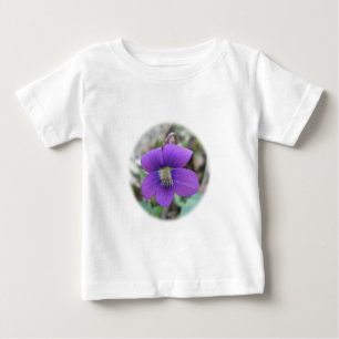 T-shirt Itens Coordenados de Violeta Flor Silvestre
