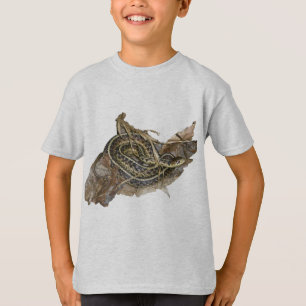 T-shirt Itens de Coordenação do Cobra de Jardim do Jovem O