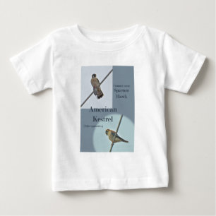 T-shirt Itens do Kestrel Americano (Falco sparverius)