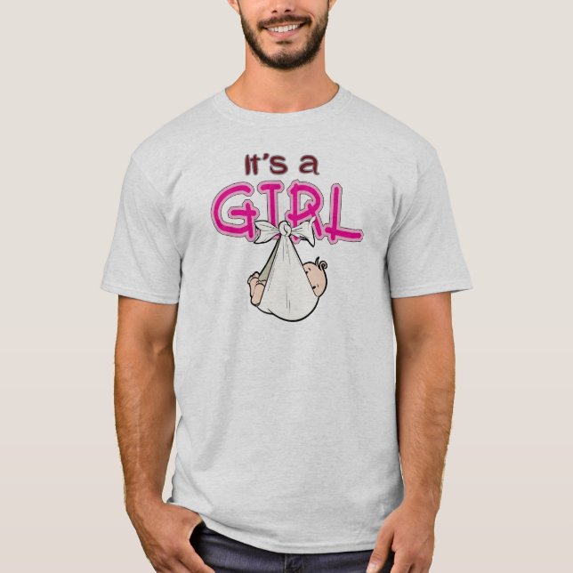 T-shirt It's a Girl (Frente)