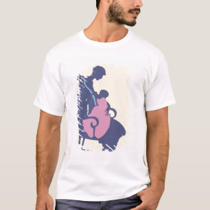 T-shirt <It's a Girl> pelo mineiro de Steve
