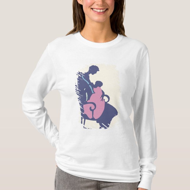 T-shirt <It's a Girl> pelo mineiro de Steve (Frente)