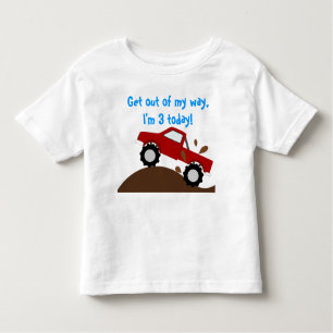 T-shirt It's My Birthday Monster Truck