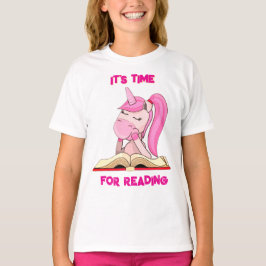 T-Shirt It's time for reading 