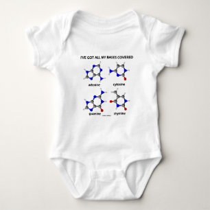 T-shirt I've obteve minhas bases cobertas (as bases do ADN