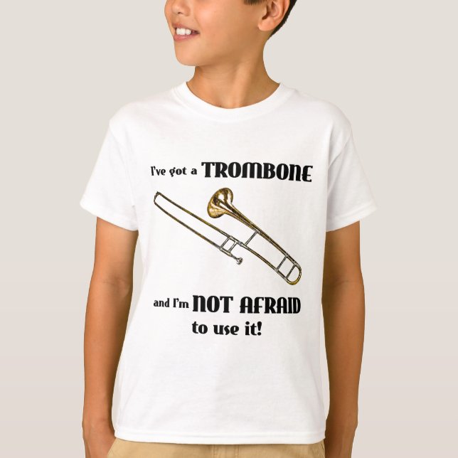 T-shirt I've obteve um Trombone (Frente)
