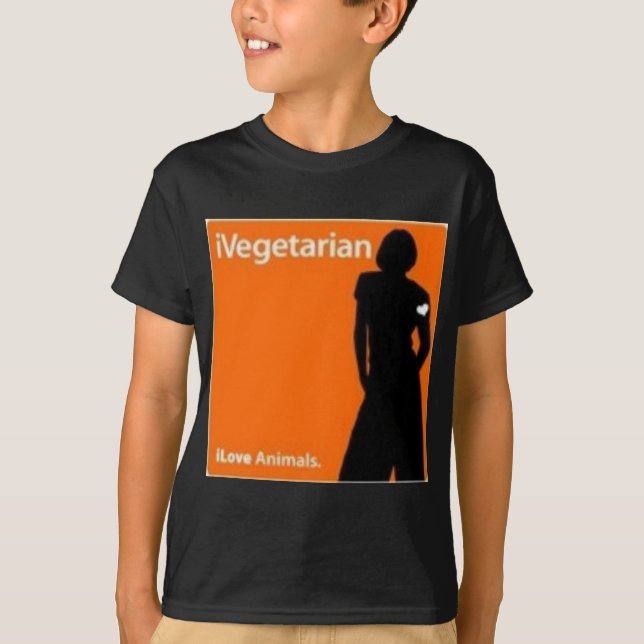 T-shirt iVegetarian (Frente)