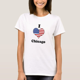 T-shirt J Chicago love