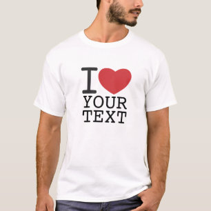 T-shirt j customizable HEART SHIRT