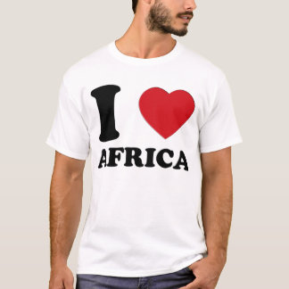 T-SHIRT J LOVE AFRICA 3D